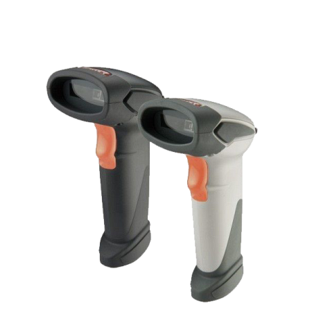 Сканер Zebex Z-3191, лазерный, белый RS-232/USB с кабелем, черный/белый 
